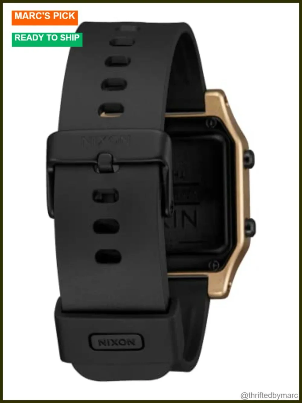 Men's Digital Sport Watch, 100m Water Resistant, Recycled Ocean Plastics,